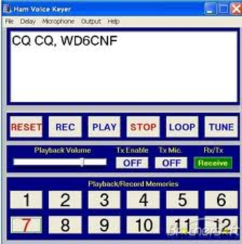 Digital Voice Keyer screenshot