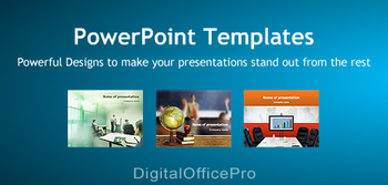 DigitalOfficePro Free PowerPoint Templates screenshot
