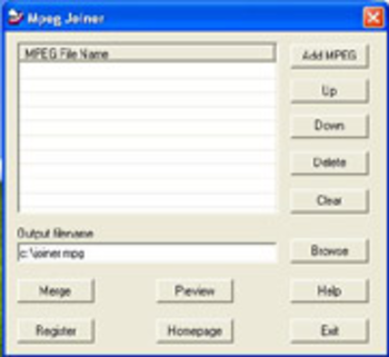 DigitByte MPEG Joiner screenshot 2