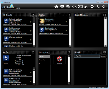 digiTweet screenshot