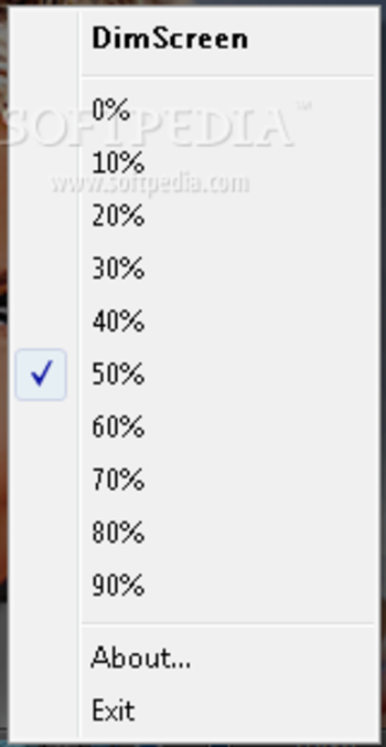 DimScreen screenshot