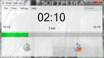 Dinner Timer Lite screenshot