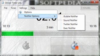 Dinner Timer Lite screenshot 4