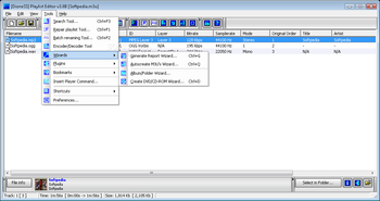 DioneSS Playlist Editor screenshot 3
