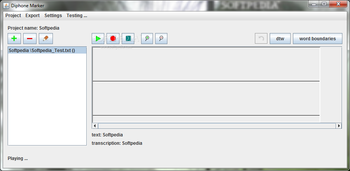 Diphone Marker screenshot
