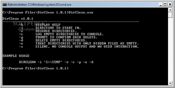 DirClean screenshot