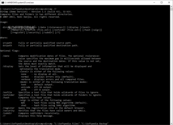 DirCmp screenshot