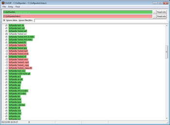 DirDiff screenshot