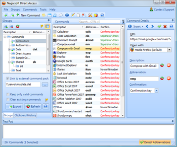 Direct Access screenshot
