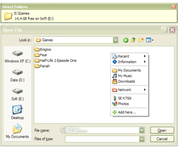 Direct Folders screenshot 3