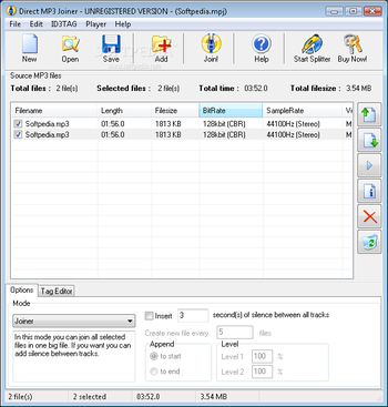 Direct MP3 Joiner screenshot