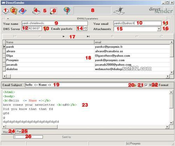 Direct sender screenshot 3