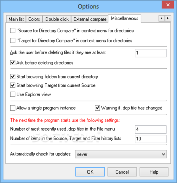 Directory Compare Portable screenshot 12