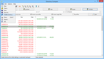 Directory Compare Portable screenshot 3
