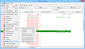 Directory Compare Portable screenshot 4