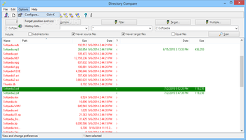 Directory Compare Portable screenshot 5