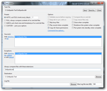 Directory Duplicator (formerly DirDup) screenshot 2