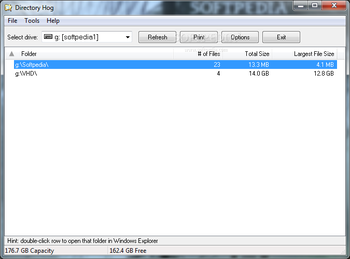 Directory Hog screenshot
