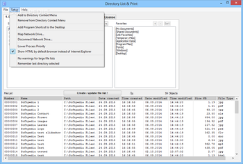 Directory List & Print screenshot 2