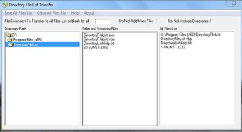 Directory List Transfer screenshot