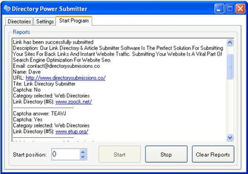 Directory Power Submitter screenshot 3