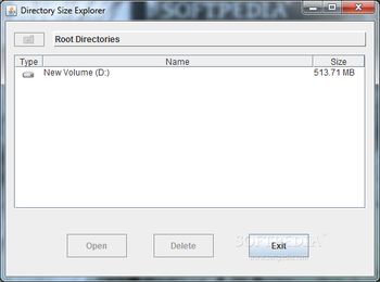 Directory Size Explorer screenshot