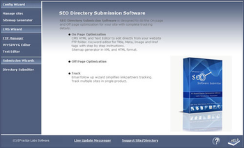 Directory Submitter Enterprise Edition screenshot