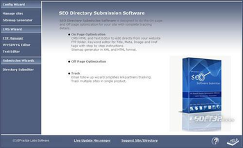 Directory Submitter Enterprise Edition screenshot 3