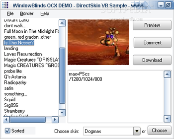 DirectSkin screenshot 3