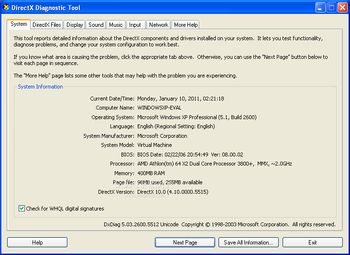 DirectX 10 for Windows XP screenshot 3