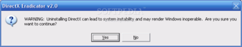 DirectX Eradicator screenshot