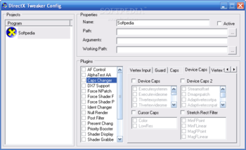 DirectX Tweaker screenshot 2