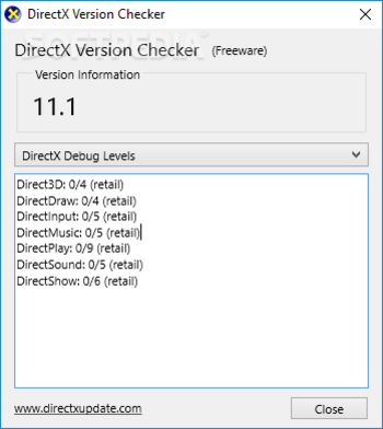 DirectX Version Checker screenshot 2
