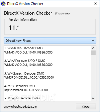 DirectX Version Checker screenshot 4