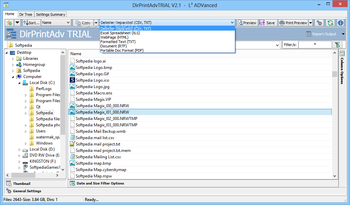 DirPrintAdv screenshot 3