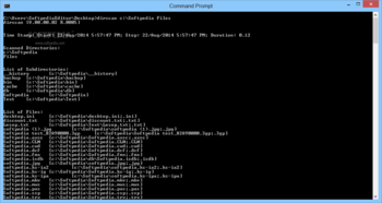 dirscan screenshot