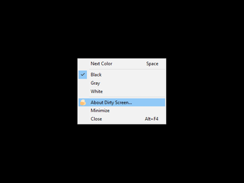 Dirty Screen screenshot