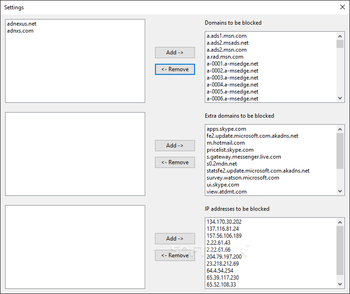 DisableWinTracking - Disable Windows 10 Tracking screenshot 2