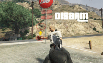 Disarm Mod for GTA V screenshot