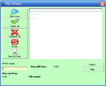 Disc Broom screenshot