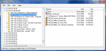 Disc Catalog screenshot