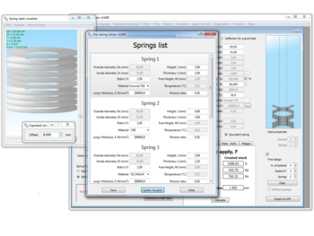 Disc Spring Solver screenshot 2