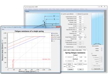 Disc Spring Solver screenshot 3