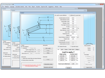 Disc Spring Solver screenshot 7