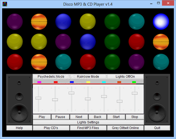 Disco MP3 & CD Player screenshot 2