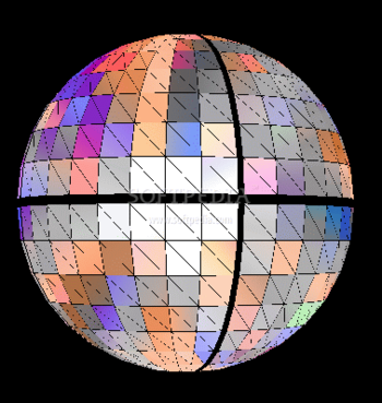 Disco sphere screenshot