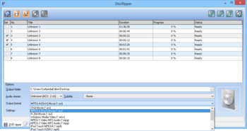 DiscRipper screenshot 2
