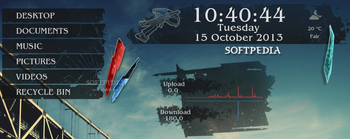 Dishonored for Rainmeter screenshot