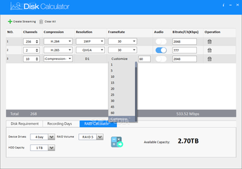 Disk Calculator screenshot 4