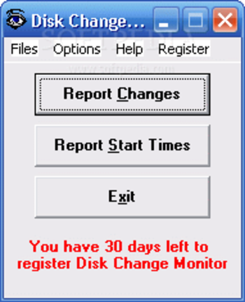 Disk Change Monitor screenshot 2